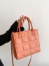 Minimalist Textured Square Bag