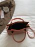 Minimalist Textured Square Bag