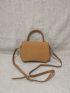 Mini Metal Lock Flap Square Bag