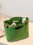 Pocket Front Square Bag