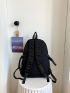 Drawstring Design Classic Backpack Medium With Coin Purse