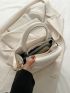 Mini Heart Pattern Square Bag