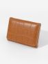 Crocodile Embossed Small Wallet