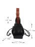 Mini Drawstring Design Bucket Bag