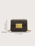 Mini Graphic Chain Square Bag