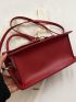 Minimalist Flap Square Bag