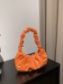 Mini Minimalist Ruched Bag