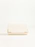 Metal Decor Flap Chain Square Bag