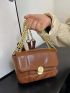 Mini Quilted Flap Chain Square Bag