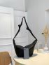 Minimalist Knot Design Crossbody Bag