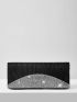 Belle Rhinestone Detail Ruched Bag