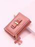 Bow Decor Small Wallet