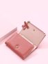 Bow Decor Small Wallet