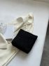 Minimalist Flannelette Square Bag