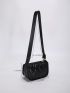 Quilted Detail Square Bag