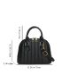 Minimalist Quilted Dome Bag