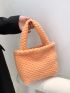 Minimalist Fluffy Square Bag
