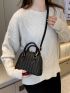 Minimalist Quilted Dome Bag