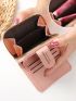 Letter Print Small Wallet