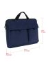 Men Minimalist Laptop Handbag Briefcase Denim Bag For Work & School