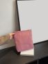 Minimalist Corduroy Square Bag
