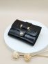 Flower Embossed Small Wallet