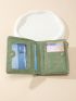 Letter Patch Detail Small Wallet