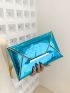 Crocodile Embossed Envelope Bag Flap Funky