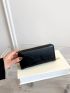 Faux Pearl Decor Long Wallet