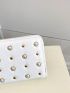 Heart & Studded Decor Long Wallet