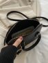 Mini Litchi Embossed Dome Bag