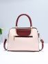 Letter Graphic Satchel Bag, Mothers Day Gift For Mom