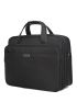 Men Letter Patch Decor Laptop Handbag Briefcase