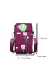 Hot Air Balloon Pattern Phone Wallet