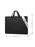 Men Minimalist Double Handle Large Capacity Laptop Handbag Briefcase