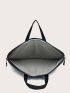 Men Minimalist Laptop Handbag Briefcase