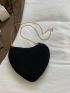 Heart Design Chain Novelty Bag