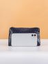 Croc Embossed Long Wallet