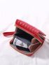 Floral Embroidery Small Wallet