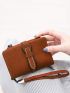 Solid Foldable Small Wallet