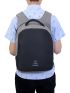 Men Two Tone Travel Backpack