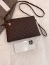 Minimalist Quilted Clutch Bag