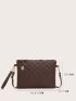 Minimalist Quilted Clutch Bag