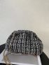 Plaid Pattern Clutch Bag