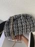 Plaid Pattern Clutch Bag