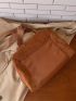 Minimalist Flap Square Bag