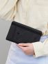 Airplane & Letter Graphic Passport Case