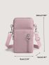 Heart Decor Phone Wallet