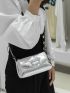 Mini Metallic Chain Square Bag