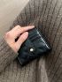 Argyle Quilted Small Wallet